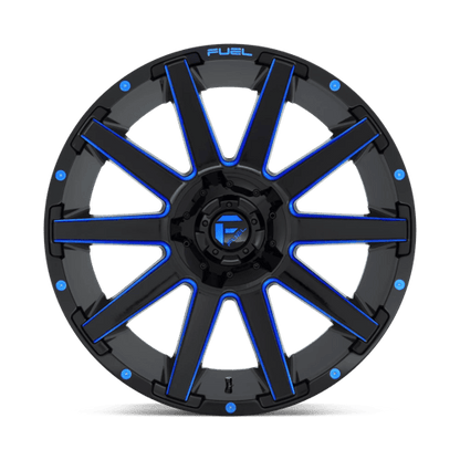 Fuel 1PC D644 CONTRA GLOSS BLACK BLUE TINTED CLEAR
