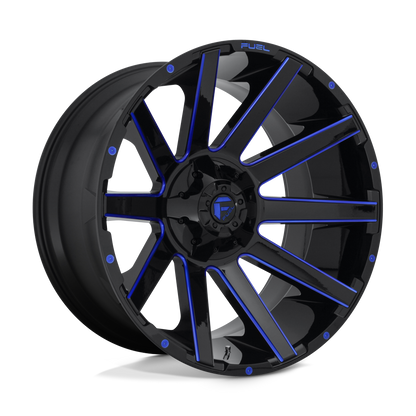 Fuel 1PC D644 CONTRA GLOSS BLACK BLUE TINTED CLEAR