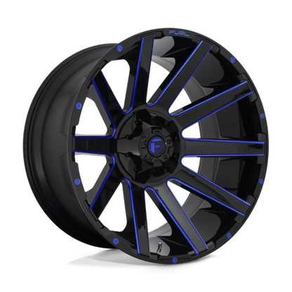 Fuel 1PC D644 CONTRA GLOSS BLACK BLUE TINTED CLEAR