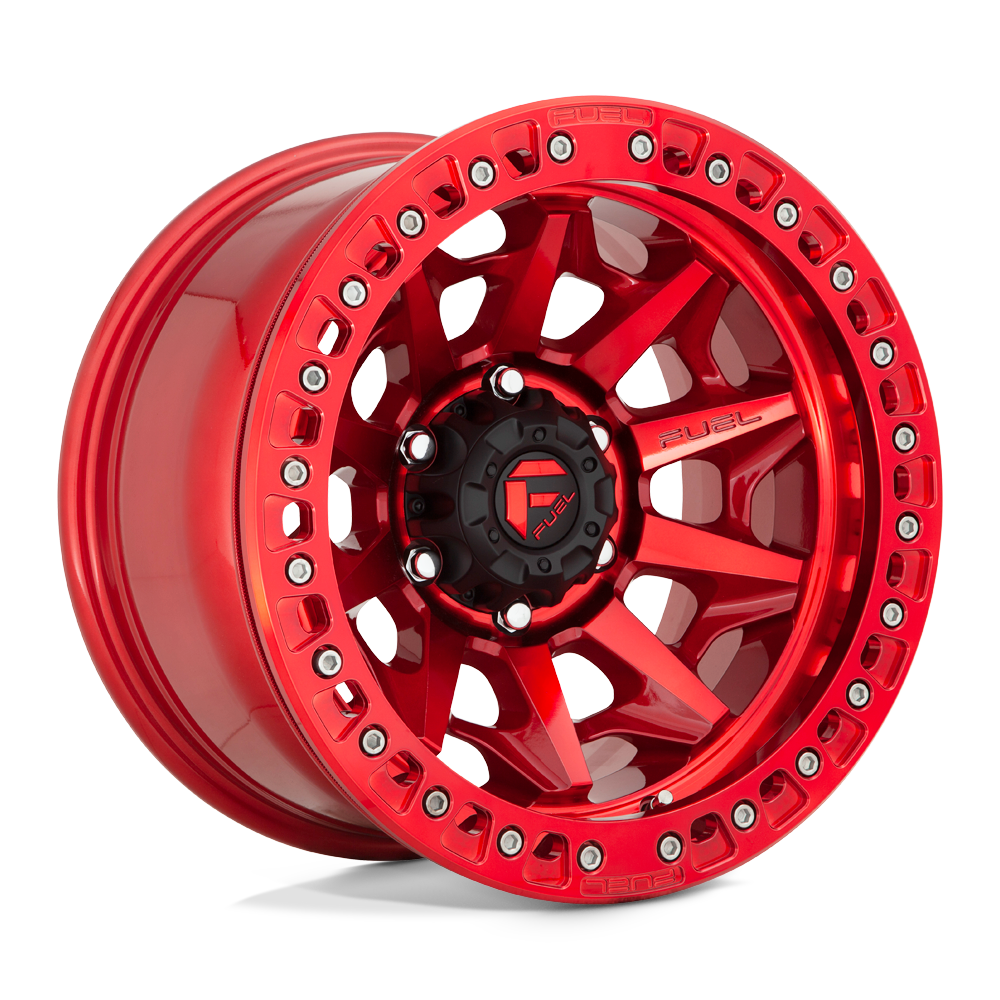 Fuel 1PC D113 COVERT BEADLOCK CANDY RED