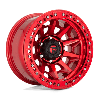 Fuel 1PC D113 COVERT BEADLOCK CANDY RED