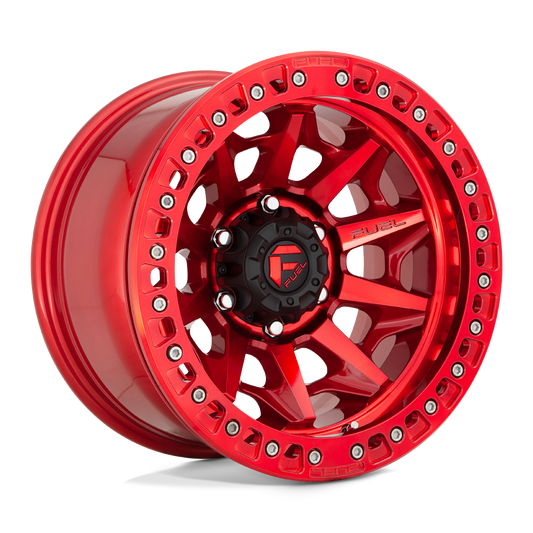 Fuel 1PC D113 COVERT BEADLOCK CANDY RED