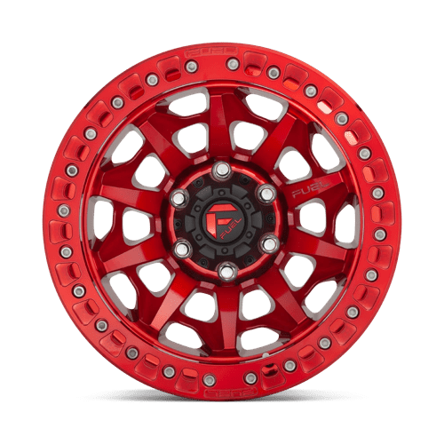 Fuel 1PC D113 COVERT BEADLOCK CANDY RED