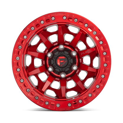 Fuel 1PC D113 COVERT BEADLOCK CANDY RED