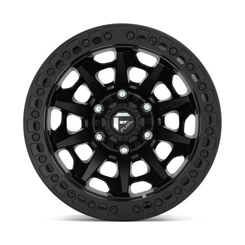 Fuel 1PC D114 COVERT BEADLOCK MATTE BLACK