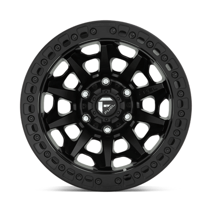 Fuel 1PC D114 COVERT BEADLOCK MATTE BLACK