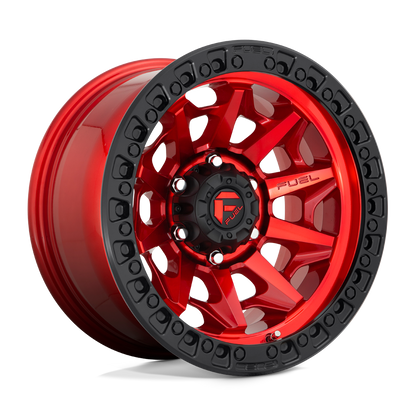 Fuel 1PC D695 COVERT CANDY RED BLACK BEAD RING