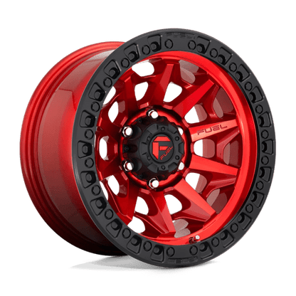 Fuel 1PC D695 COVERT CANDY RED BLACK BEAD RING