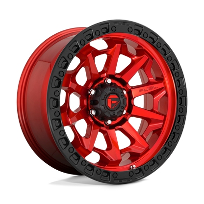 Fuel 1PC D695 COVERT CANDY RED BLACK BEAD RING