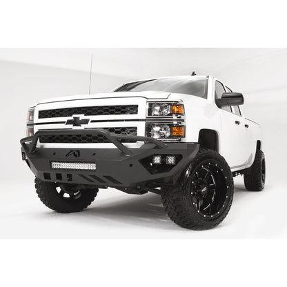 Fab Fours Vengeance Front Bumper 2 Stage Black Powder Coated Pre-Runner l CS14-D3052-1