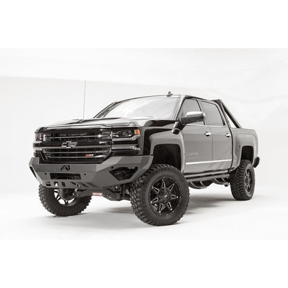 Fab Fours Vengeance Front Bumper 2 Stage Black Powder Coated No Guard l CS16-D3851-1