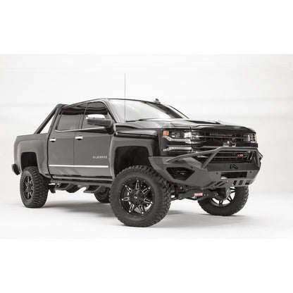Fab Fours Vengeance Front Bumper 2 Stage Black Powder Coated Pre-Runner Guard l CS16-D3852-1