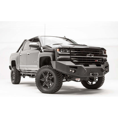 Fab Fours Premium Winch Front Bumper 2 Stage Black Powder Coated w/No Guard l CS16-F3851-1