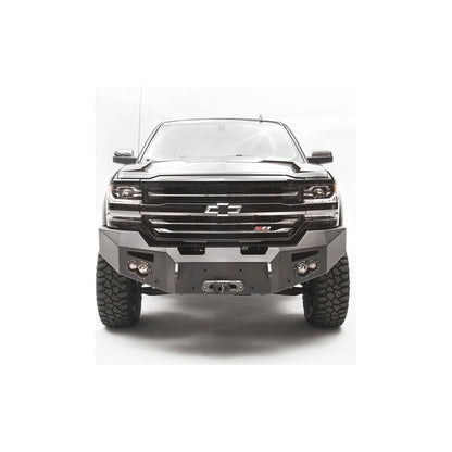 Fab Fours Premium Winch Front Bumper 2 Stage Black Powder Coated w/No Guard l CS16-F3851-1