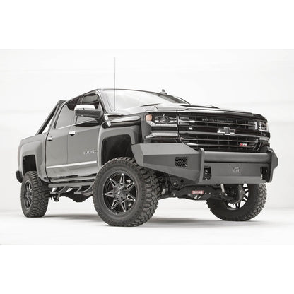 Fab Fours Elite Front Bumper 2 Stage Black Powder Coated w/No Guard l CS16-R3861-1