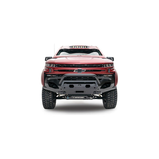 Fab Fours Matrix Front Bumper 2 Stage Black Powder Coat 7/8 in. D-Ring Mounts Pre-Runner Guard l CS19-X4052-1