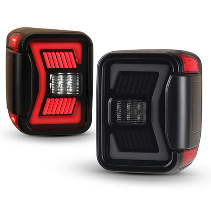 Winjet Renegade Jeep Gladiator 2020-2026 Sequential LED Tail Lights | Select Color |