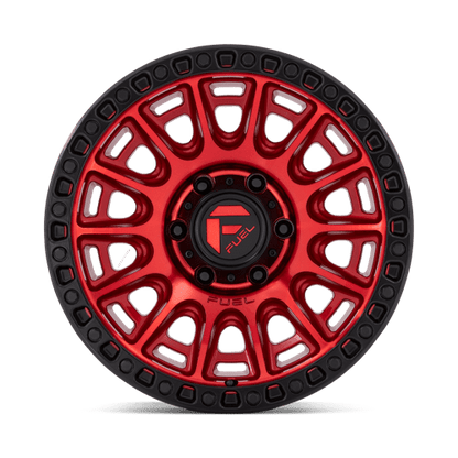 Fuel 1PC D834 CYCLE CANDY RED WITH BLACK RING