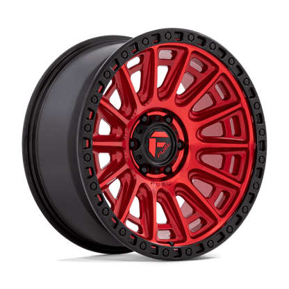 Fuel 1PC D834 CYCLE CANDY RED WITH BLACK RING