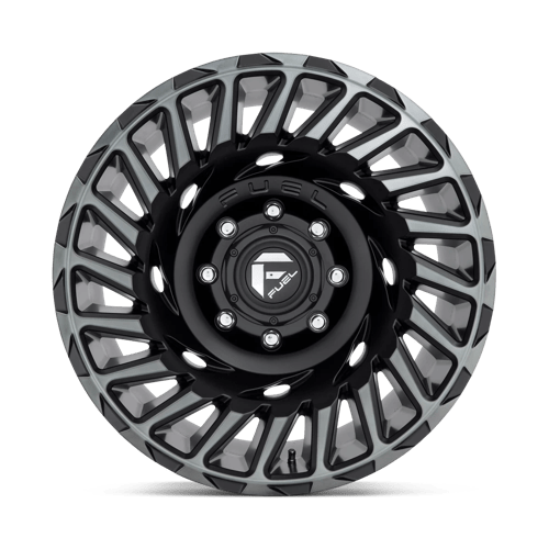 Fuel 1PC D683 CYCLONE MATTE MACHINED DOUBLE DARK TINT