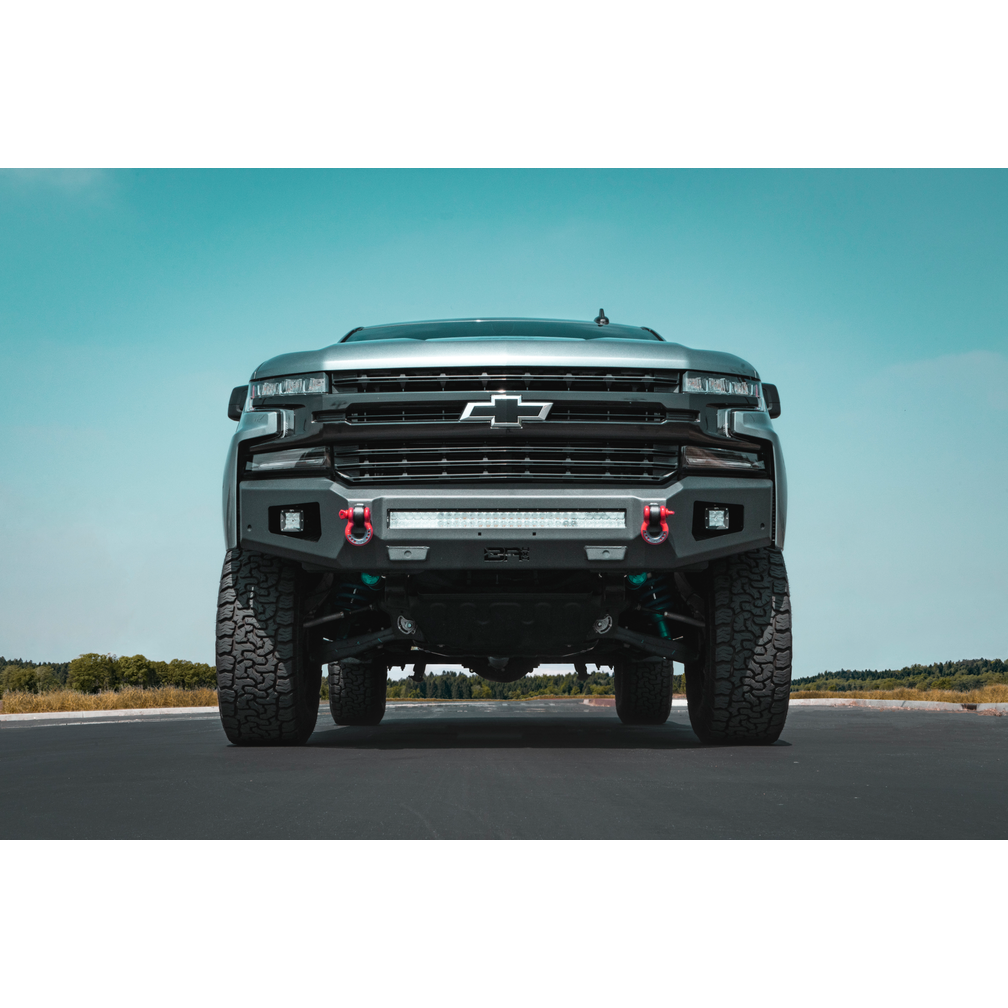 Body Armor 4x4 2019-2022 CHEVROLET SILVERADO 1500 AMBUSH FRONT BUMPER (NON-WINCH) GM-19344