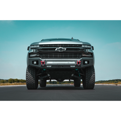 Body Armor 4x4 2019-2022 CHEVROLET SILVERADO 1500 AMBUSH FRONT BUMPER (NON-WINCH) GM-19344