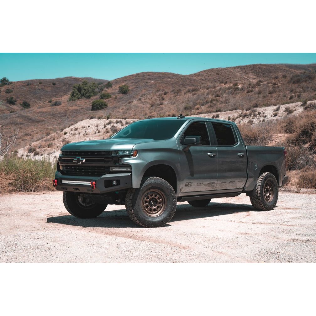 Body Armor 4x4 2019-2022 CHEVROLET SILVERADO 1500 AMBUSH FRONT BUMPER (NON-WINCH) GM-19344