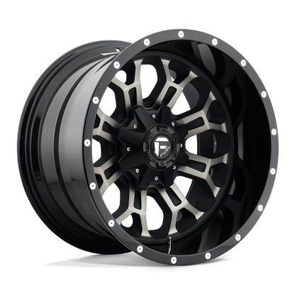 Fuel 2PC D268 CRUSH MATTE BLACK DOUBLE DARK TINT