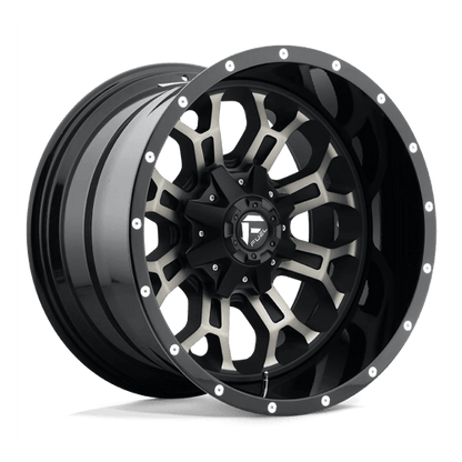 Fuel 2PC D268 CRUSH MATTE BLACK DOUBLE DARK TINT