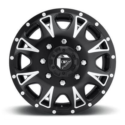 Fuel 1PC D513 THROTTLE MATTE BLACK MILLED