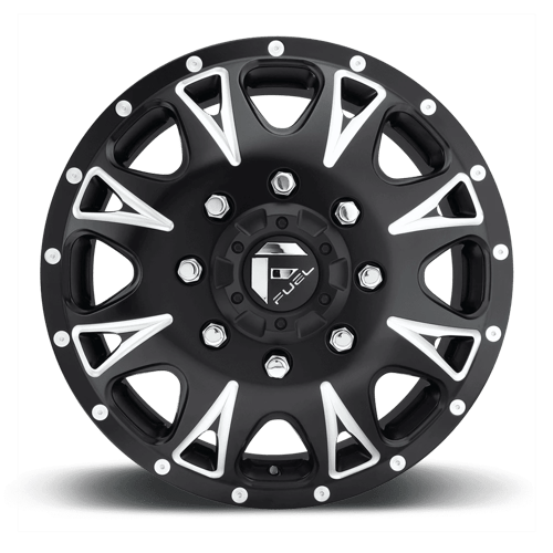 Fuel 1PC D513 THROTTLE MATTE BLACK MILLED
