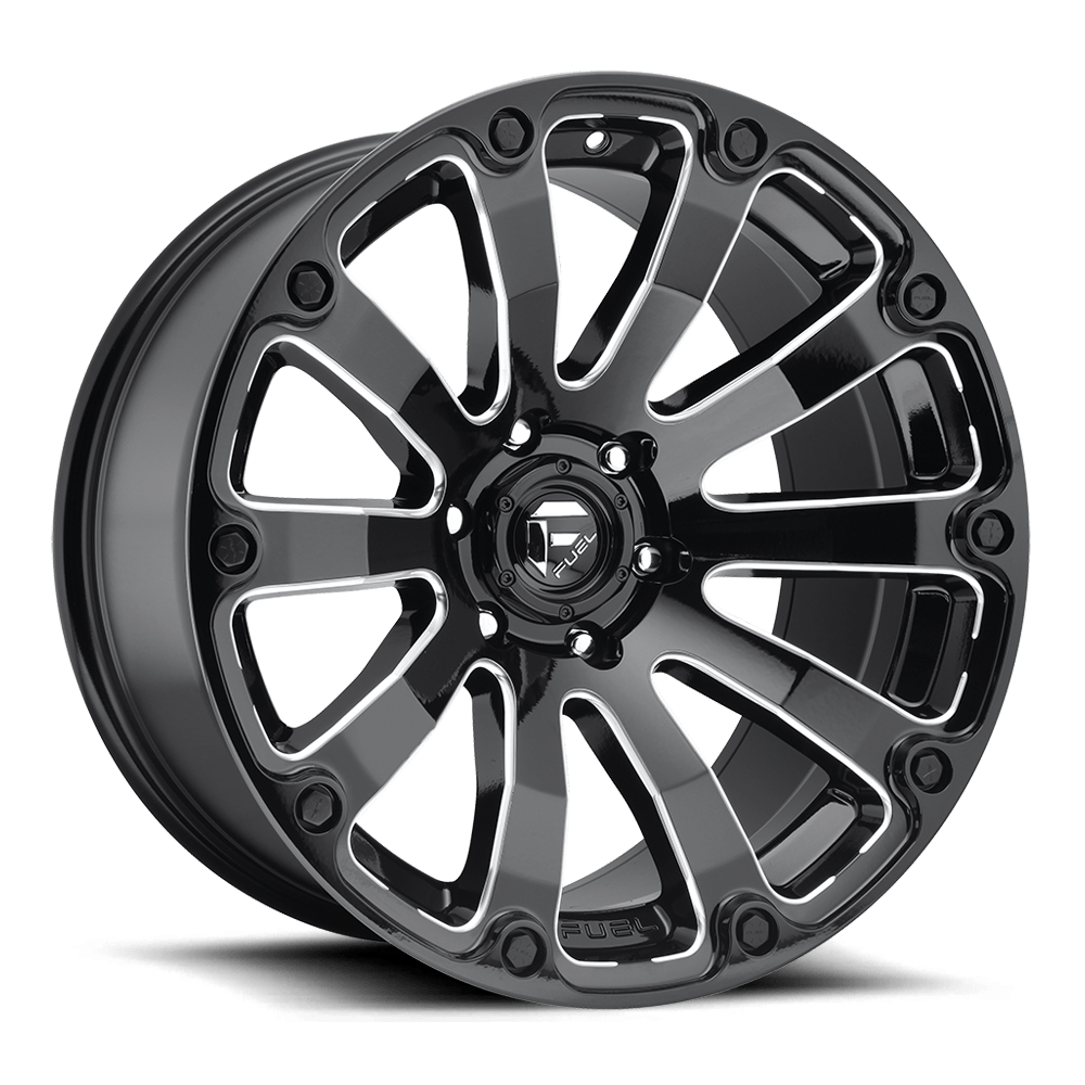 Fuel 1PC D598 DIESEL GLOSS BLACK MILLED