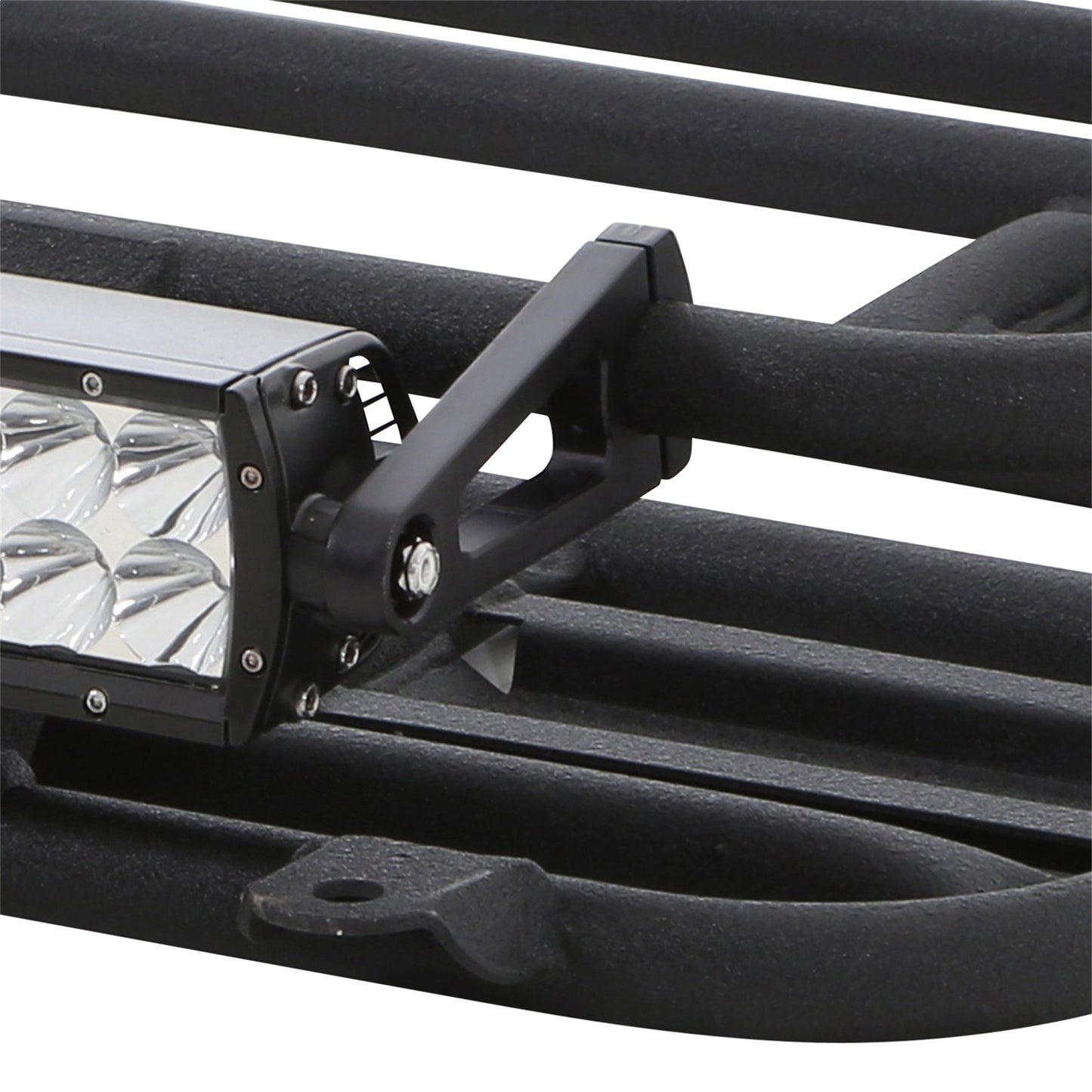 Smittybilt Defender Series LED Light Bar Tabs Pair Universal For Use w/1 in. Bars CNC Machined I D8082