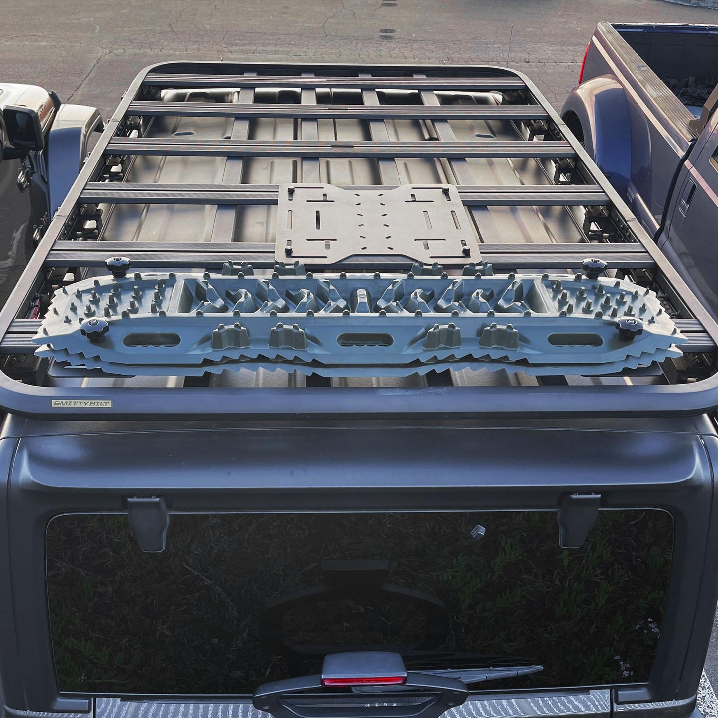 SMITTYBILT | Defender Platform Recovery Board Mount Smittybilt |DP800