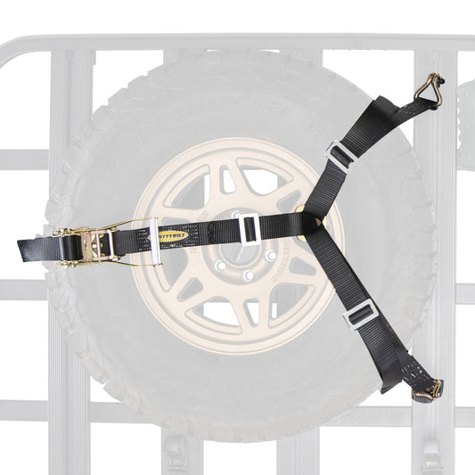 SMITTYBILT | Defender Platform 3 Way Tire Strap Smittybilt |DP802
