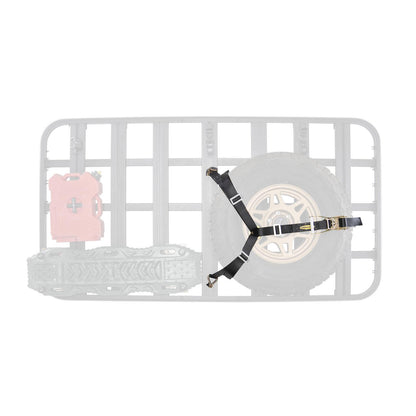 SMITTYBILT | Defender Platform 3 Way Tire Strap Smittybilt |DP802