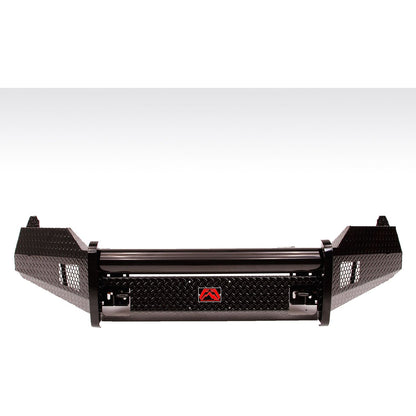 Fab Fours Black Steel Front Ranch Bumper 2 Stage Black Powder Coated w/o Full Grill Guard Incl. Light Cut-Outs l DR09-K2461-1