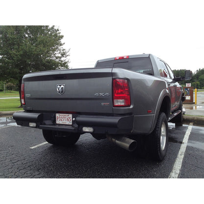 Fab Fours Elite Rear Bumper 2 Stage Black Powder Coated l DR10-U2950-1