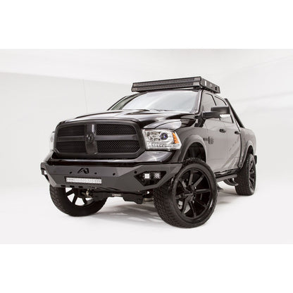 Fab Fours Vengeance Front Bumper 2 Stage Black Powder Coated No Guard l DR13-D2951-1