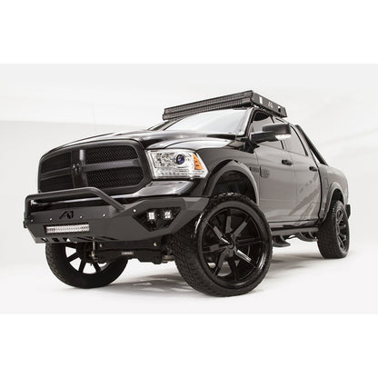 Fab Fours Vengeance Front Bumper 2 Stage Black Powder Coated Pre-Runner Guard l DR13-D2952-1