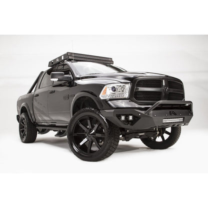 Fab Fours Vengeance Front Bumper 2 Stage Black Powder Coated Pre-Runner Guard l DR13-D2952-1