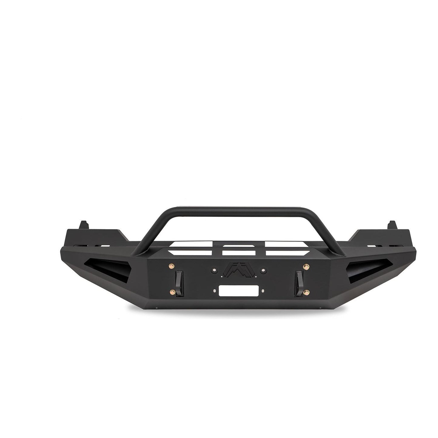 Fab Fours Red Steel Front Bumper w/Pre-Runner Guard l DR13-RS2462-1