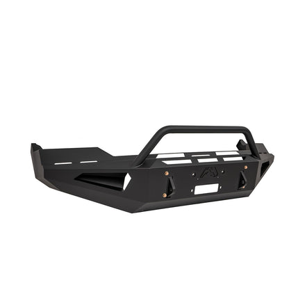 Fab Fours Red Steel Front Bumper w/Pre-Runner Guard l DR13-RS2462-1
