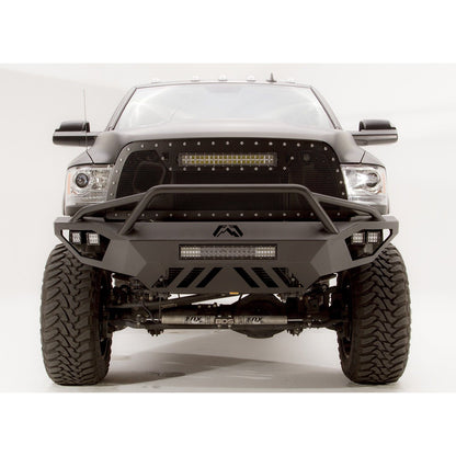 Fab Fours Vengeance Front Bumper 2 Stage Black Powder Coated Pre-Runner Guard l DR10-V2952-1