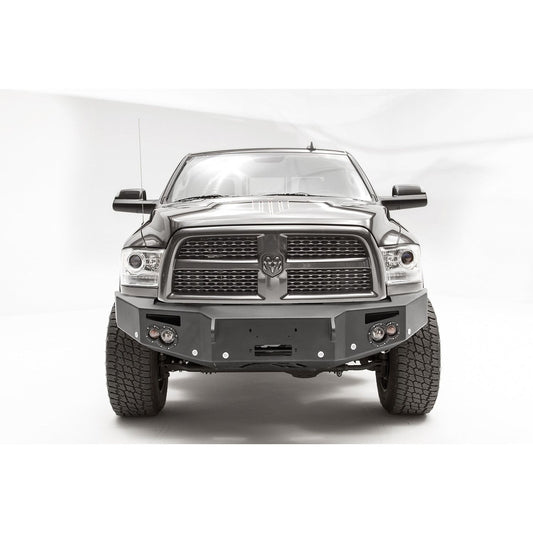 Fab Fours Premium Winch Front Bumper 2 Stage Black Powder Coated w/No Guard l DR16-C4051-1