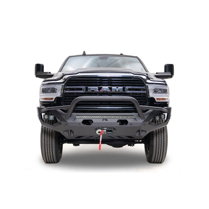Fab Fours Matrix Front Bumper w/Pre-Runner Guard Plate Steel l DR19-X4452-1