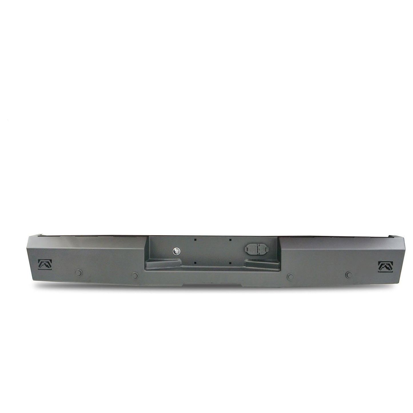 Fab Fours Red Steel Rear Bumper l DR19-RT4250-1