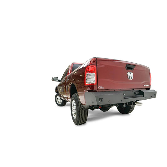 Fab Fours Red Steel Rear Bumper l DR19-RT4450-1