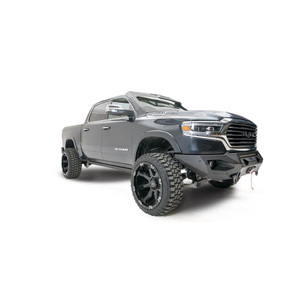 Fab Fours Matrix Front Bumper 2 Stage Black Powder Coat 7/8 in. D-Ring Mounts No Guard l DR19-X4251-1