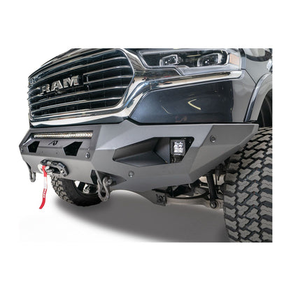 Fab Fours Matrix Front Bumper 2 Stage Black Powder Coat 7/8 in. D-Ring Mounts No Guard l DR19-X4251-1